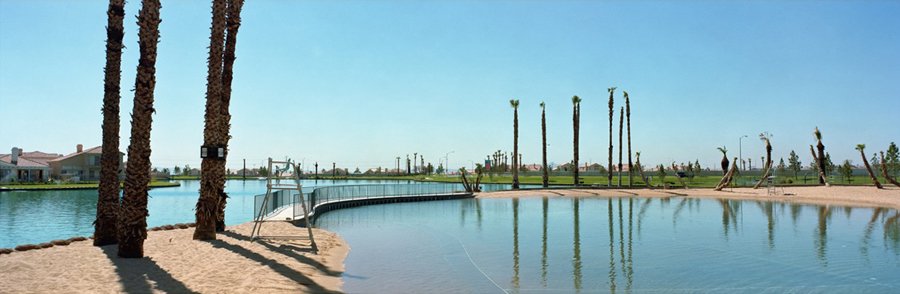 Beach at &quot;Desert Shores,&quot; West Las Vegas, 1991